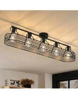 Garwarm 5-Light Black Dining