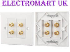 1 GANG QUAD 4 X F TYPE COAX