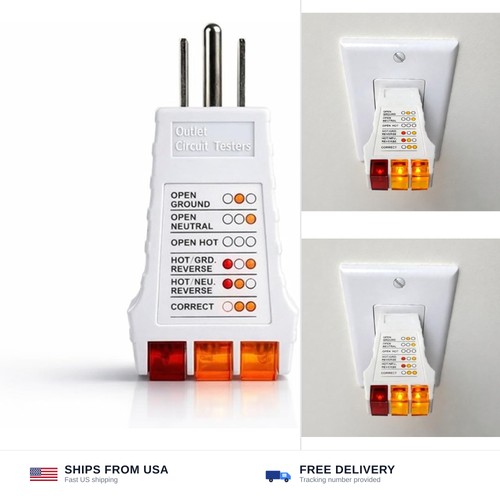 Outlet grounding tester