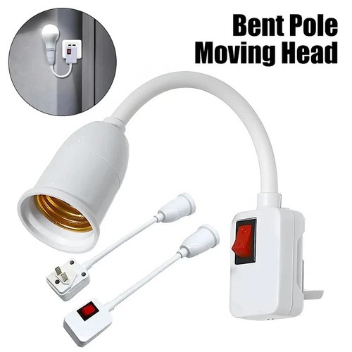 Plug lamp socket adapter - plug-in,