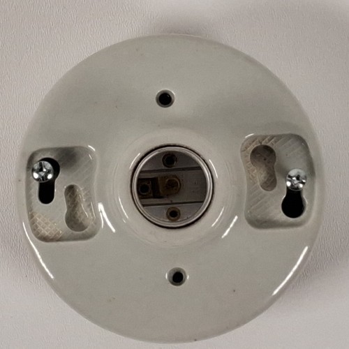 Porcelain wall light socket - light,